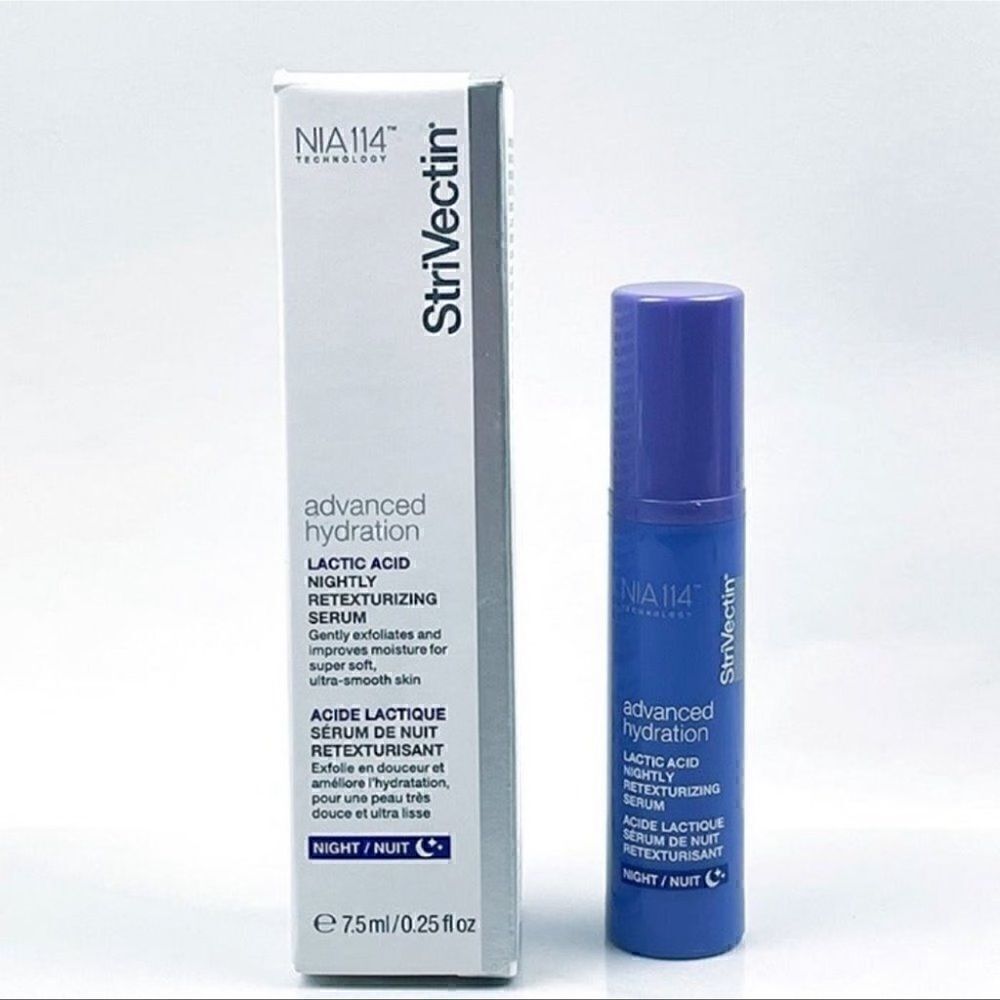 $15🌟 StriVectin Advanced Hydration Lactic Acid Nightly Retexturizing Serum